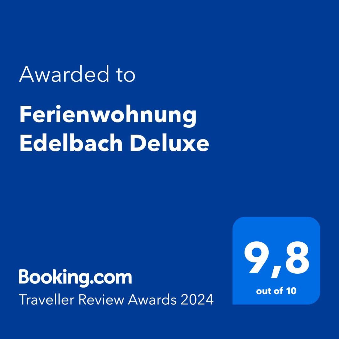 Ferienwohnung Edelbach Deluxe Sattendorf Exteriér fotografie